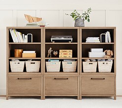 Charlie 3 x 3 Bookcase With Drawers