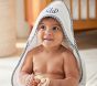 Gingham Baby Hooded Towel