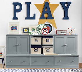 Cameron Cabinet & Cubby Wall System | Pottery Barn Kids