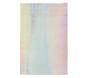 Washable Watercolor Rainbow Rug