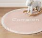 Futura Name Round Rug