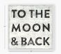 To the Moon and Back Wall Art