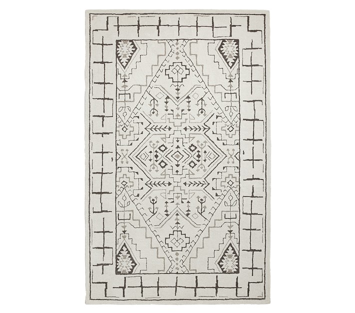 Linden Wool Medallion Rug