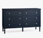 Catalina Beadboard Extra-Wide Dresser, Navy