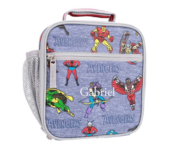 Avengers backpack with lunchbox best sale