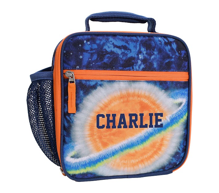 Mackenzie Navy Planet Tie-Dye Lunch Boxes