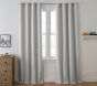 Quincy Cotton Canvas Grommet Blackout Curtain