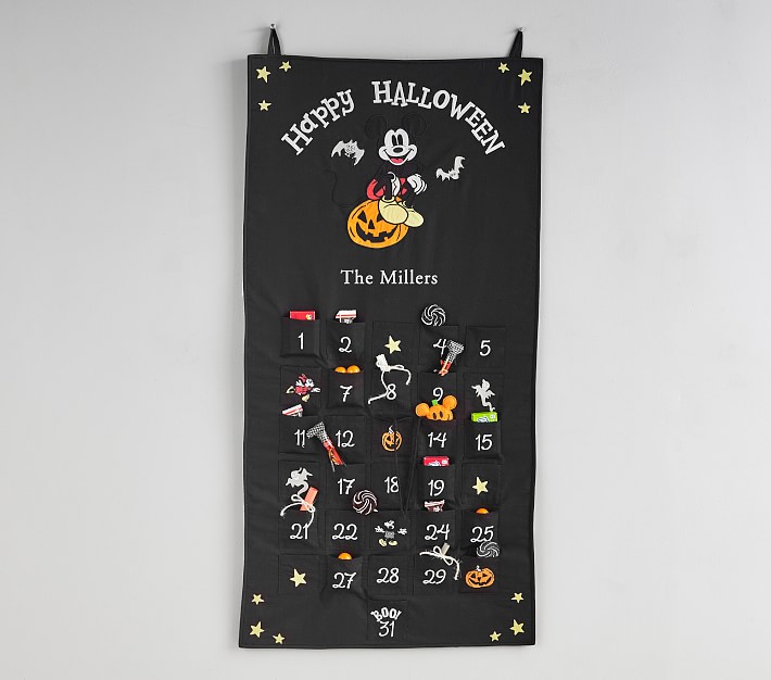 Disney Mickey Mouse Halloween Countdown Calendar Pottery Barn Kids
