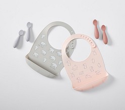 Printed Silicone Bibs