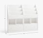 Cameron 2 x 2 Bookrack &amp; Cubby Drawer Base Wall System