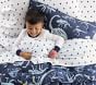 Dinosaur Bones Glow-in-the-Dark Comforter &amp; Shams