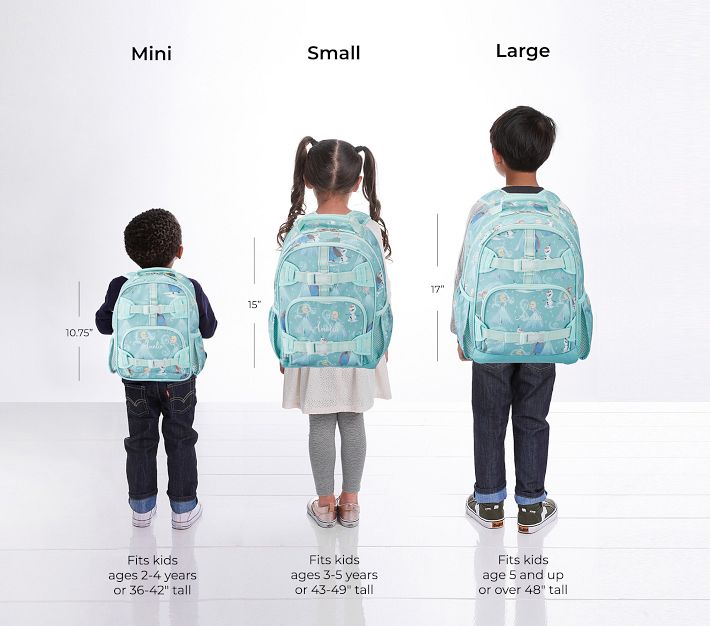 Mackenzie Aqua Diseny Frozen Backpack Lunch Bundle Set of 3 Pottery Barn Kids