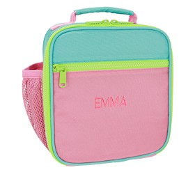 Astor Pink/Aqua Lunch Boxes | Pottery Barn Kids