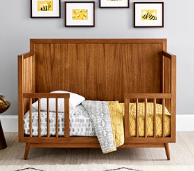 Mid Century Toddler Bed Conversion Kit | Modern Crib | Pottery Barn Kids