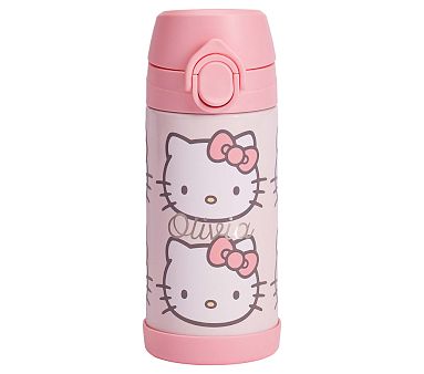 Mackenzie Hello Kitty® Critter Water Bottle | Pottery Barn Kids