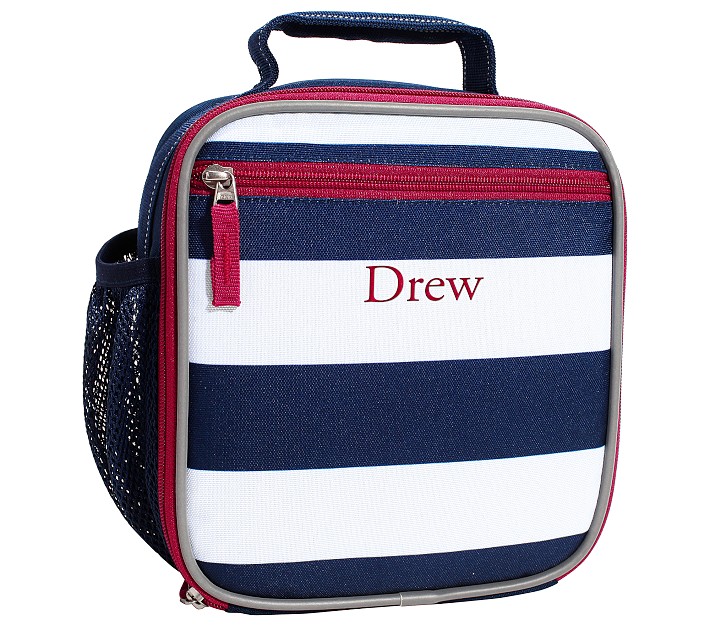 Fairfax Navy/White Stripe Lunch Boxes