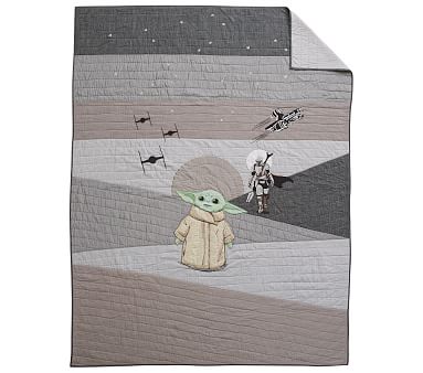 Star Wars The Mandalorian Quilt Shams Pottery Barn Kids