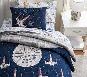 Star Wars™ Millennium Falcon™ Kids' Comforter Set | Pottery Barn Kids