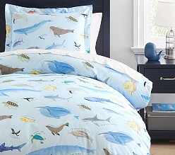 Save Our Seas Organic Duvet Cover & Shams