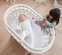 Scallop Geo Bassinet Pad Cover