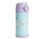 Mackenzie Aqua Dot Ballerinas Water Bottle