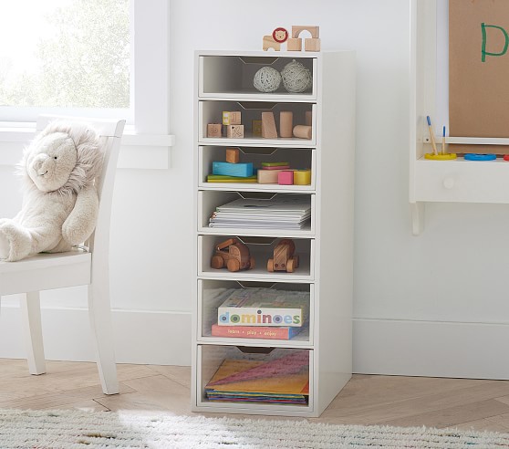 Pottery Barn Playroom Storage