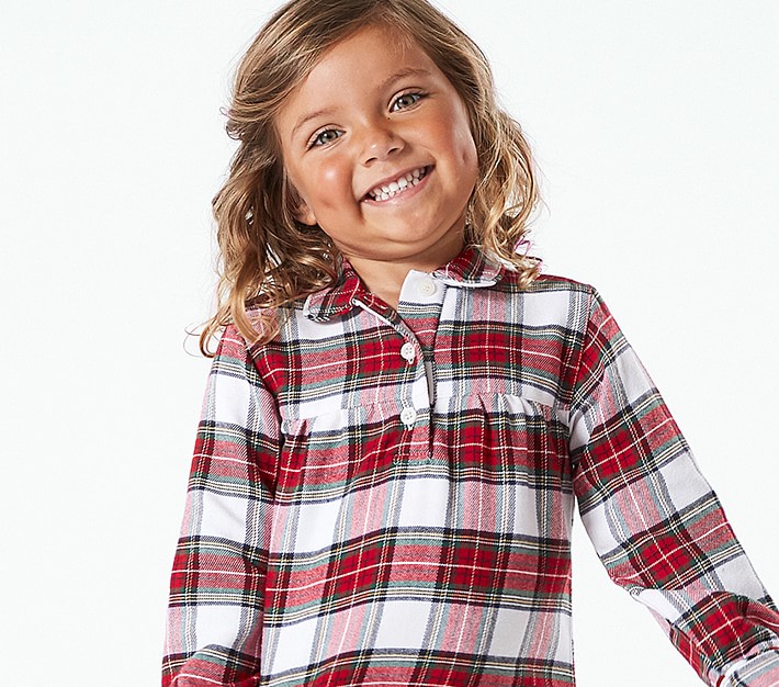 Morgan Plaid Flannel Nightgown