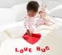 Love Bug Heirloom Baby Blanket