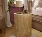 Wood Stump Side Table (14&quot;)