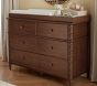 Elsie 6-Drawer Dresser &amp; Topper Set (49w x 20d&quot;)