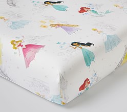 Disney Princess Organic Crib Fitted Sheet