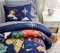 World Map Quilt &amp; Shams