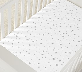 Flannel crib fitted sheet best sale