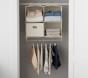 Double Bar Hanging Closet Organizer