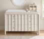 Scalloped Extra-Wide Dresser &amp; Topper Set (56&quot;)