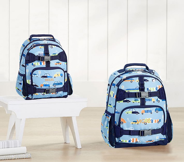 Pottery Barn Cars Mini Backpack + deals Lunchbox