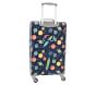 Mackenzie Navy Solar System Glow-in-the-Dark Spinner Luggage