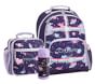 Mackenzie Rainbow Heart Galaxy Glow-in-the-Dark Backpack &amp; Lunch Bundle, Set Of 3