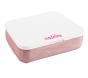 Mackenzie Pink Sparkle Glitter Storage Lap Desk