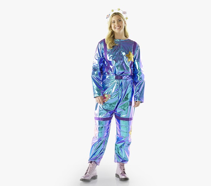 Adult Light-Up Cosmic Sparkle Astronaut Costume