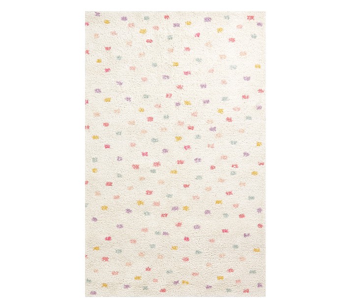 Flecked Multi Rug Pottery Barn Kids
