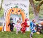 Happy Halloween Outdoor Canvas Pumpkin Arch