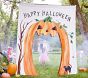 Happy Halloween Outdoor Canvas Pumpkin Arch