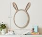 Emily &amp; Meritt Wood Bunny Mirror