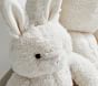 White Long Ear Metallic Bunny Plush Toy