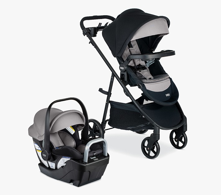 Britax Willow Brook S Travel System Glacier Onyx