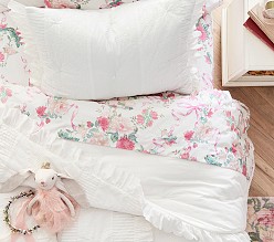 LoveShackFancy Cabbage Floral Sheet Set