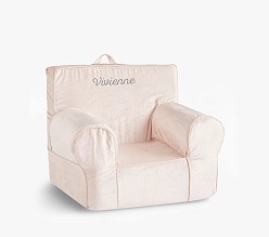 Kids Anywhere Chair®, Blush Velvet Slipcover Only