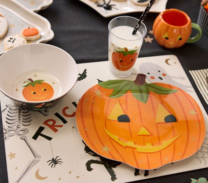 Rifle Paper Co. Halloween Melamine Plate Pottery Barn Kids