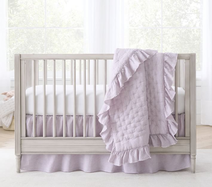 Belgian flax linen baby bedding deals